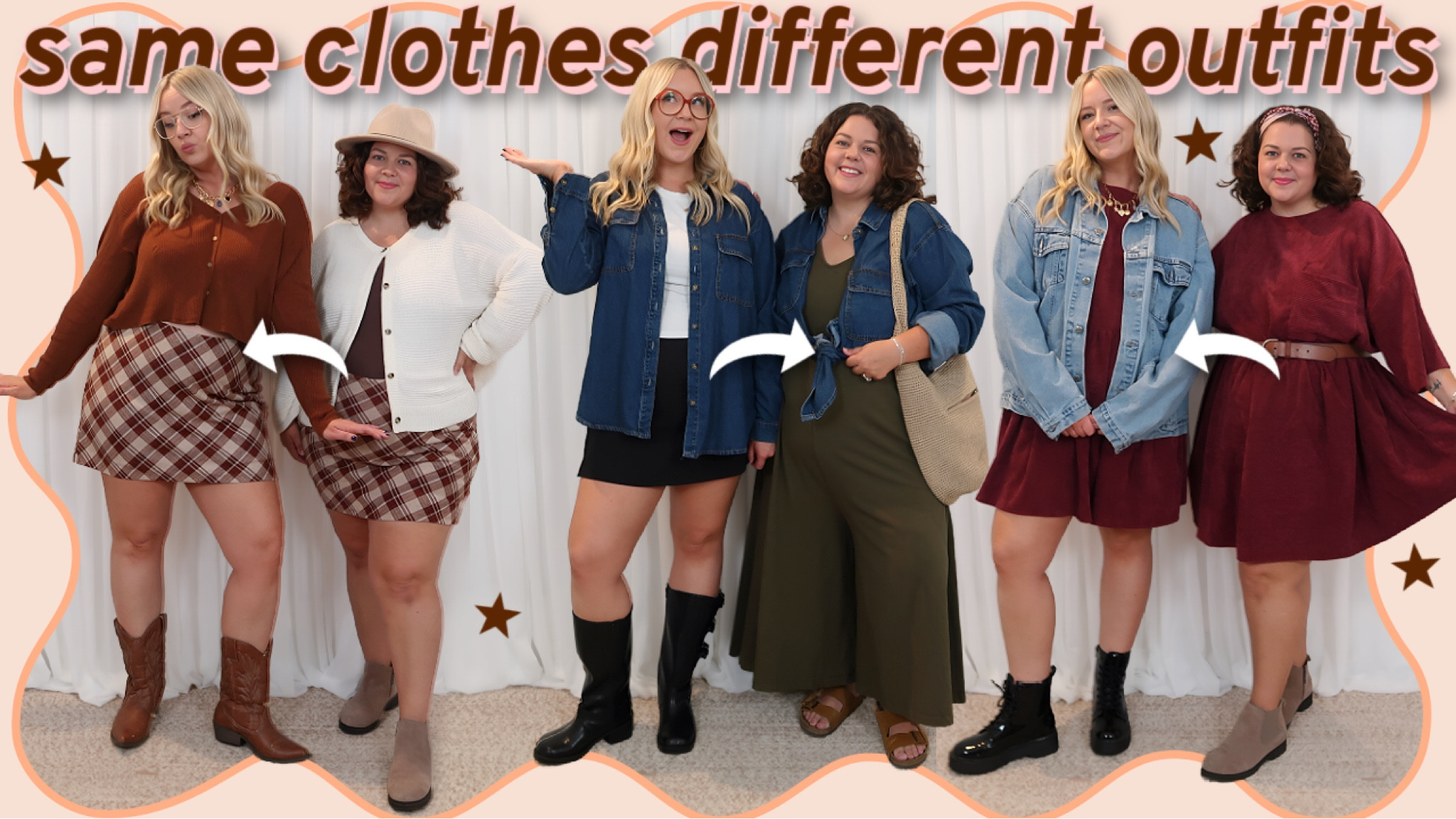 pieces from today’s video with Miss Sierra 👯‍♀️🫶

#LTKPlusSize #LTKSeasonal #LTKMidsize