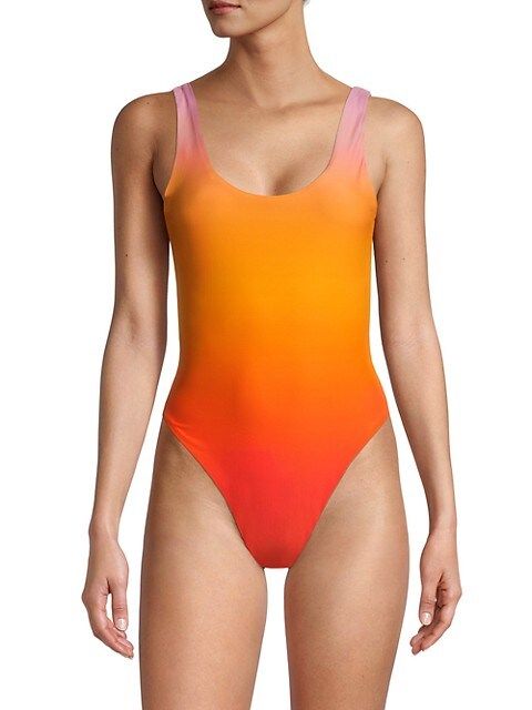 ​​Ombré One-Piece Swimsuit | Saks Fifth Avenue OFF 5TH