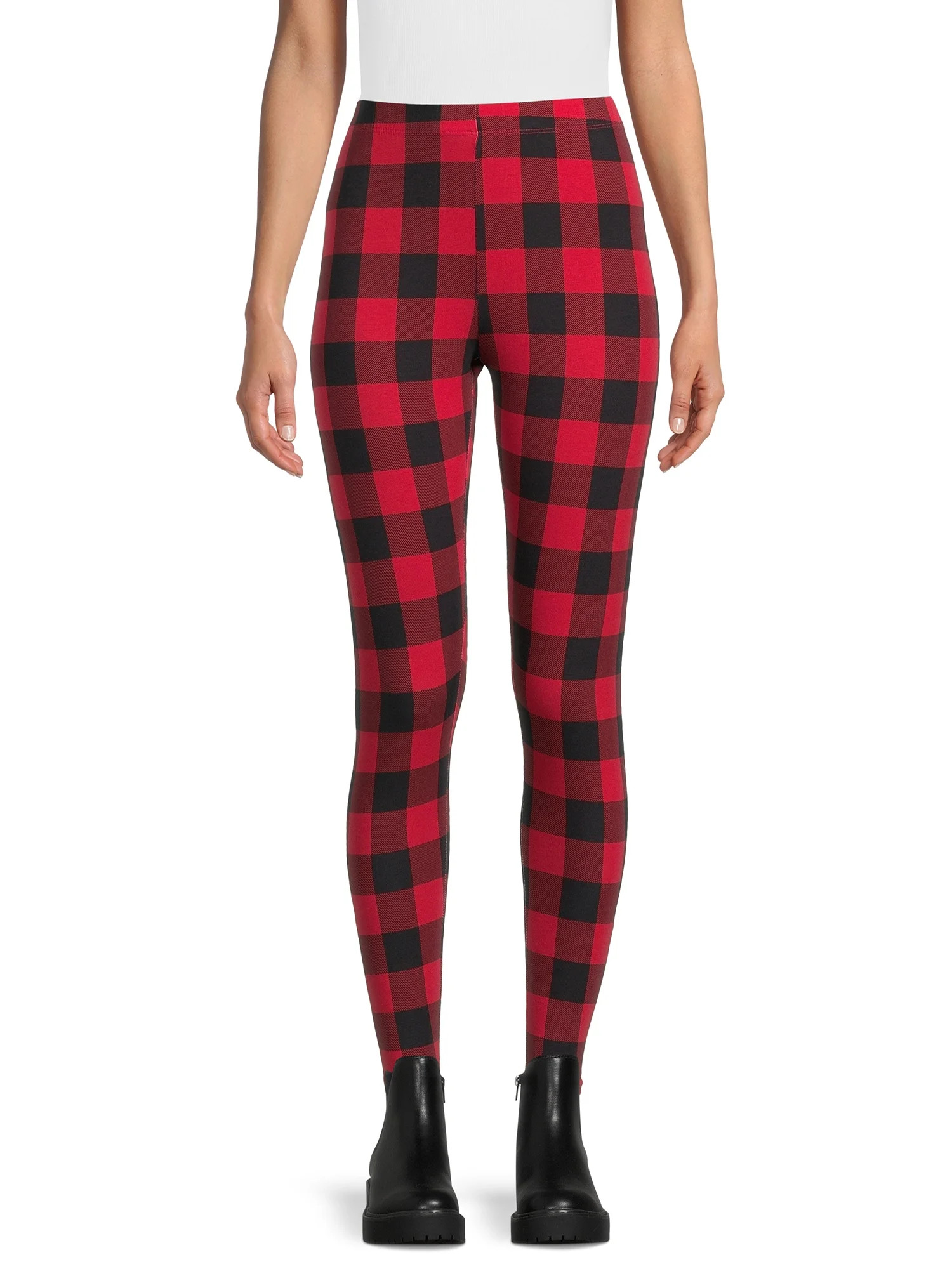 No Boundaries Juniors Holiday Print Leggings - Walmart.com | Walmart (US)