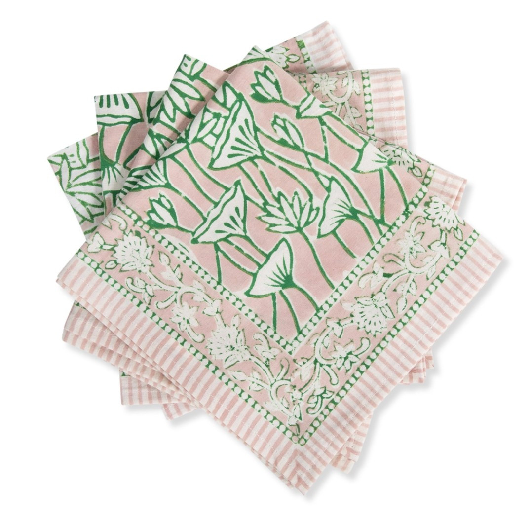 PALM BEACH NAPKINS (Set of 4) | Cooper at Home
