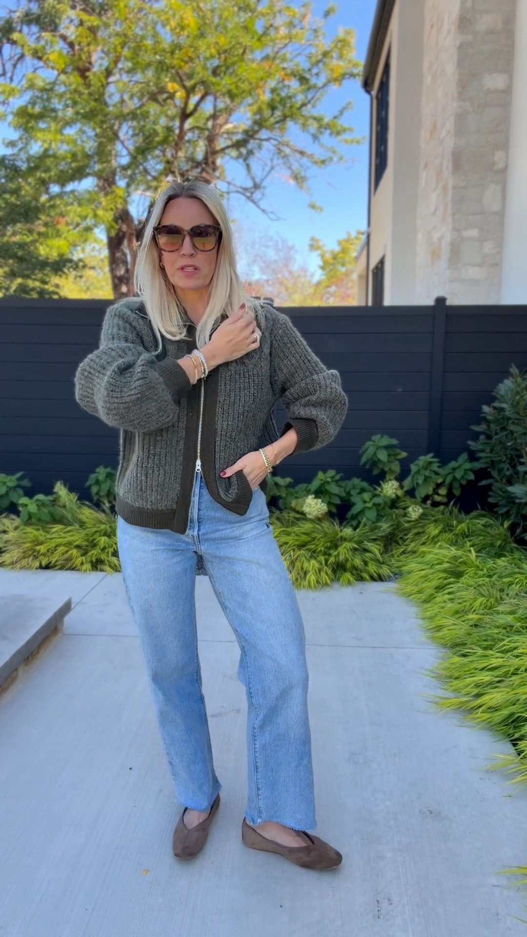 I love zip up sweaters!

#LTKootd #LTKgrwm #LTKmomlife