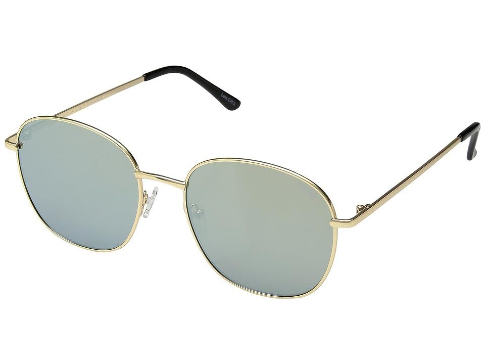 QUAY AUSTRALIA Jezabell (Gold/Gold) Fashion Sunglasses | Zappos
