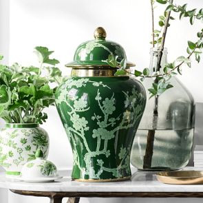 Green Ginger Jar, Cherry Blossom | Williams-Sonoma