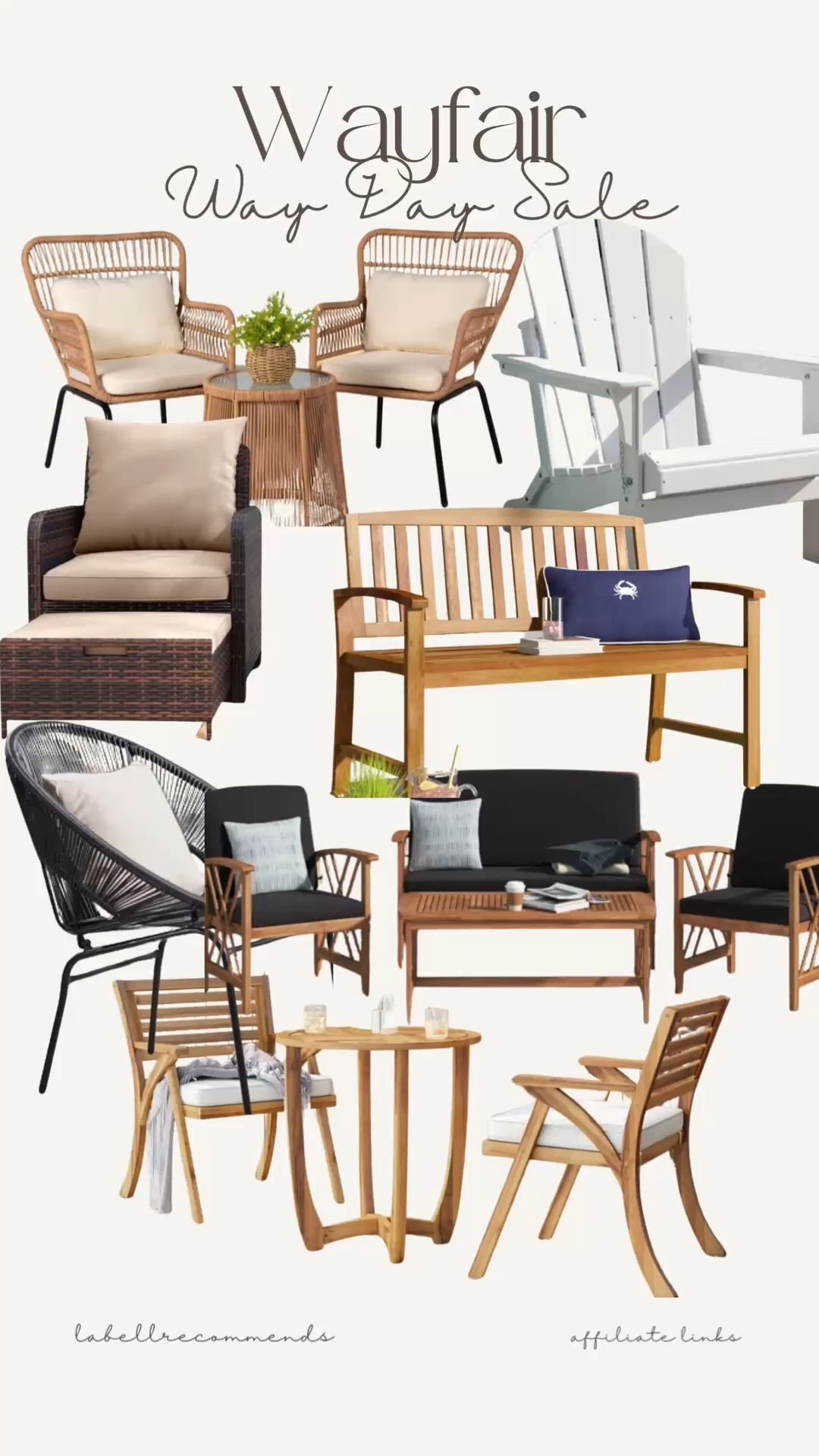 Wayfair’s Way Day Sale is here—perfect for grabbing outdoor patio furniture, Adirondack chairs, outdoor couches, patio tables, and umbrellas at amazing prices!
I found the best Wayfair patio deals to help you refresh your deck, backyard, or porch just in time for summer. From stylish seating sets to weather-resistant outdoor tables, these Way Day finds will turn any space into a backyard oasis.
Tap to shop my favorite outdoor furniture before the sale ends!

#WaydayDeals #OutdoorFurnitureSale #PatioRefresh #BackyardOasis #DeckDecorIdeas

outdoor patio furniture sale, best outdoor furniture for deck, Wayfair Way Day patio deals, affordable Adirondack chairs, patio seating group sets, stylish outdoor couches for backyard, weather resistant patio tables, Wayfair outdoor umbrellas, backyard furniture ideas for summer, deck furniture sale

#LTKHome #LTKSaleAlert #LTKSeasonal