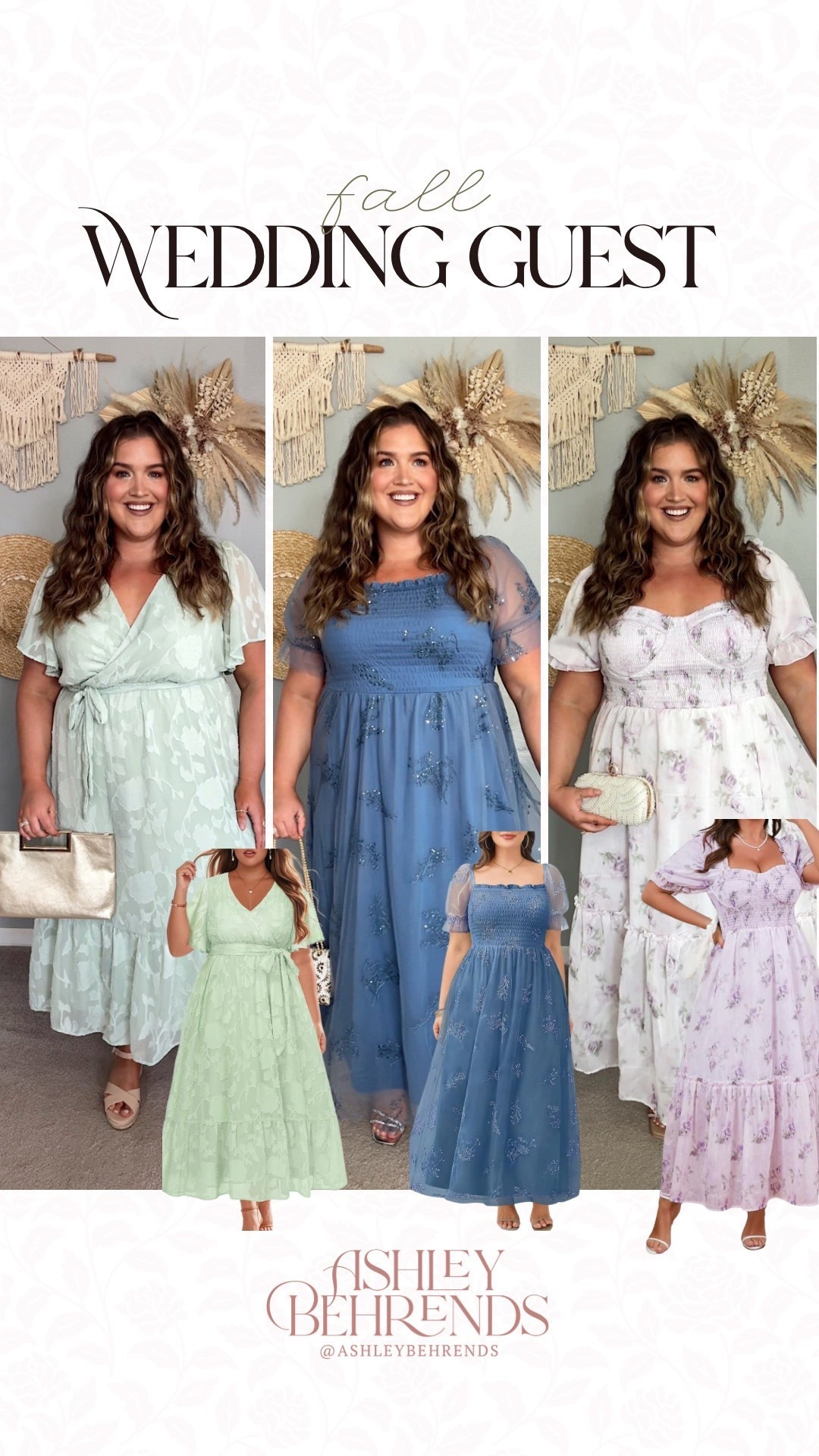 I love these Amazon fall wedding guest dresses 💍💒. The colors are gorgeous and I love the sleeves for arm coverage. They are such good quality and fit so well! 

Plus size outfit inspo, wedding guest dresses 

#LTKPlusSize #LTKParties #LTKSeasonal
