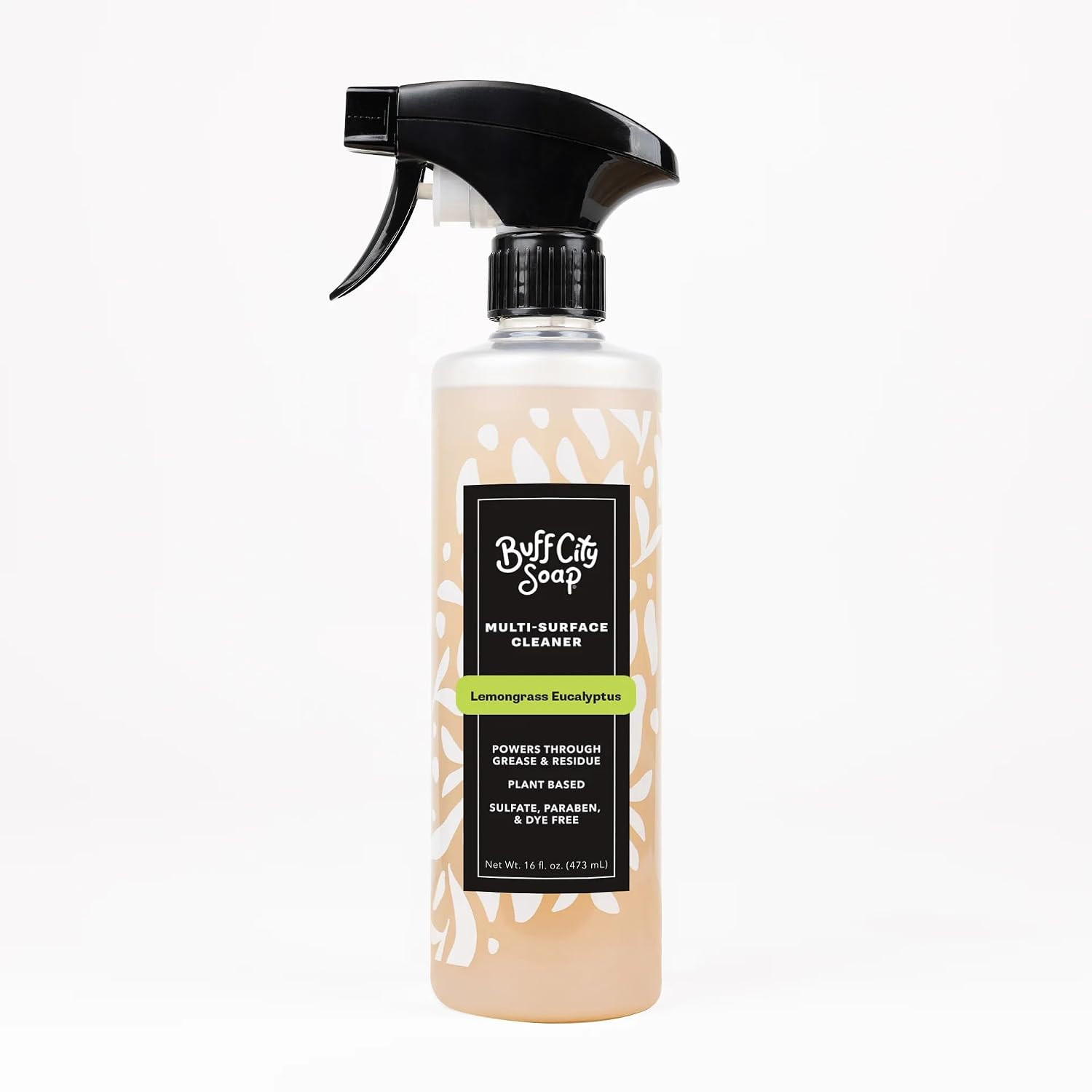 Buff City Soap Multi-Surface Cleaner, Lemongrass & Eucalyptus (16 fl oz) | Amazon (US)