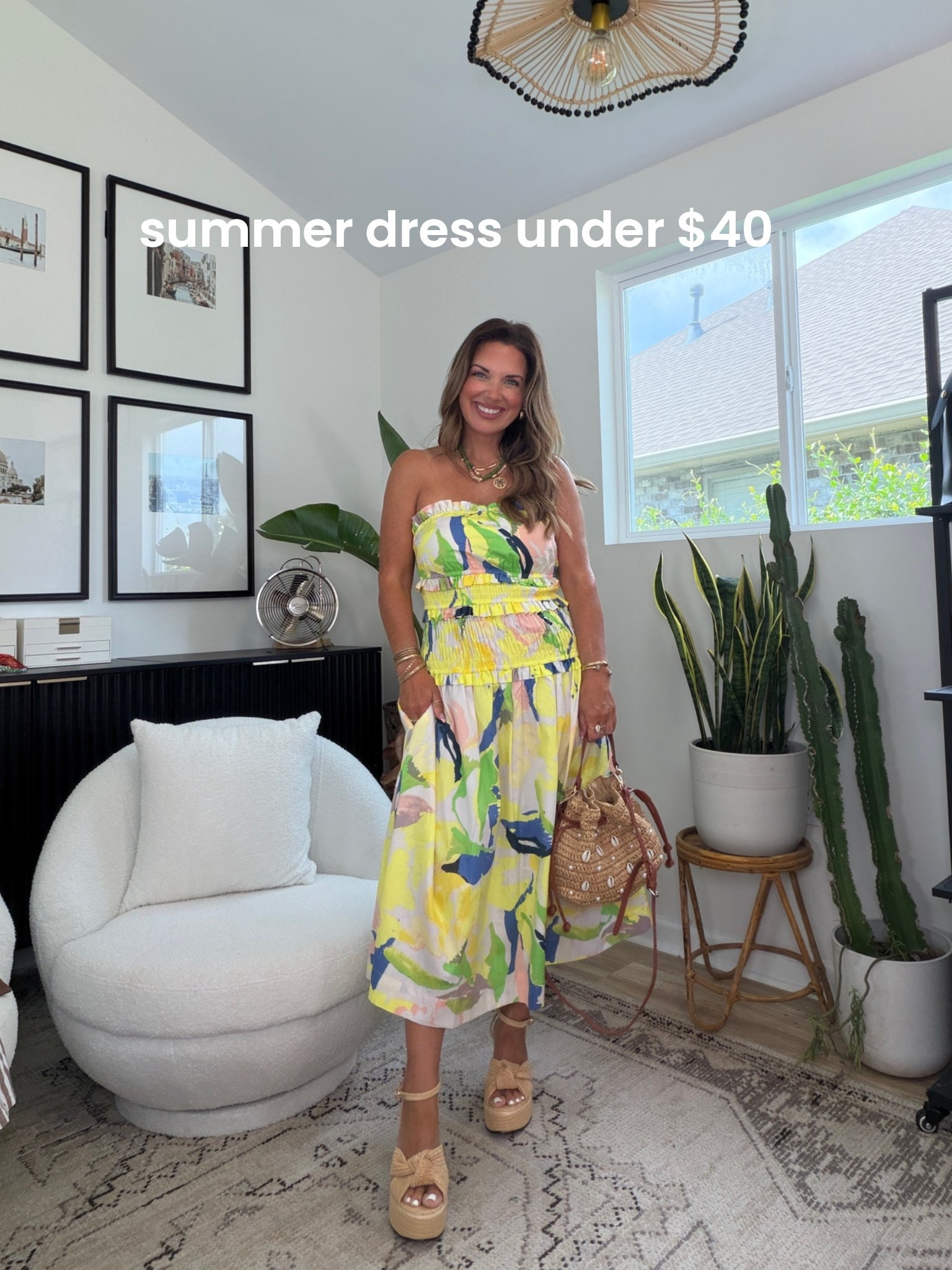 Walmart did it again!! 
Wearing a small & fits perfect. 
#WalmartPartner @WalmartStyle #WalmartStyle

#summerdress #vacationdress

#LTKootd #LTKOver40 #LTKPetite