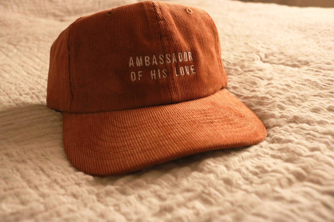 PREORDER Ambassador of His Love Corduroy Hat Christian Hat - Etsy | Etsy (US)