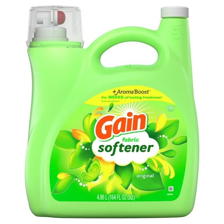 Gain Fabric Softener, Original Scent, 190 Loads 164 fl oz | Walmart (US)