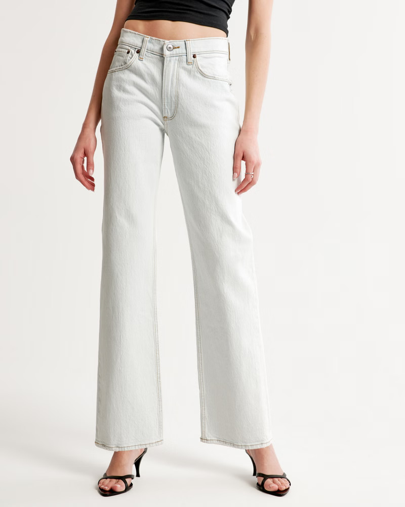 Mid Rise Baggy Jean | Abercrombie & Fitch (US)