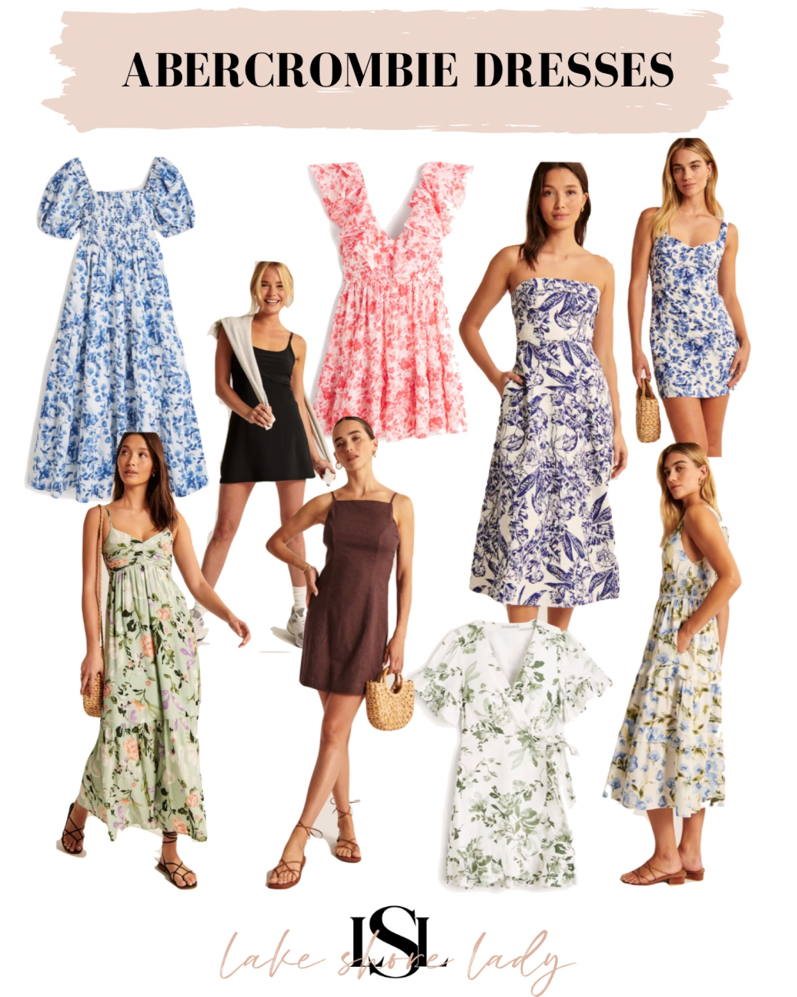 Abercrombie dresses - at least 15% off this weekend! 

#LTKSeasonal #LTKSale #LTKunder100