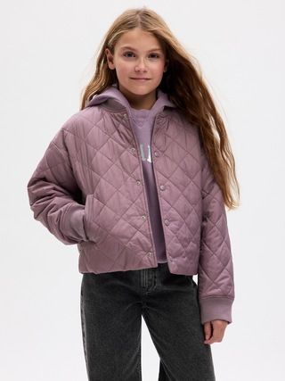 Kids Recycled Lightweight Quilted Puffer Jacket | Gap (CA)