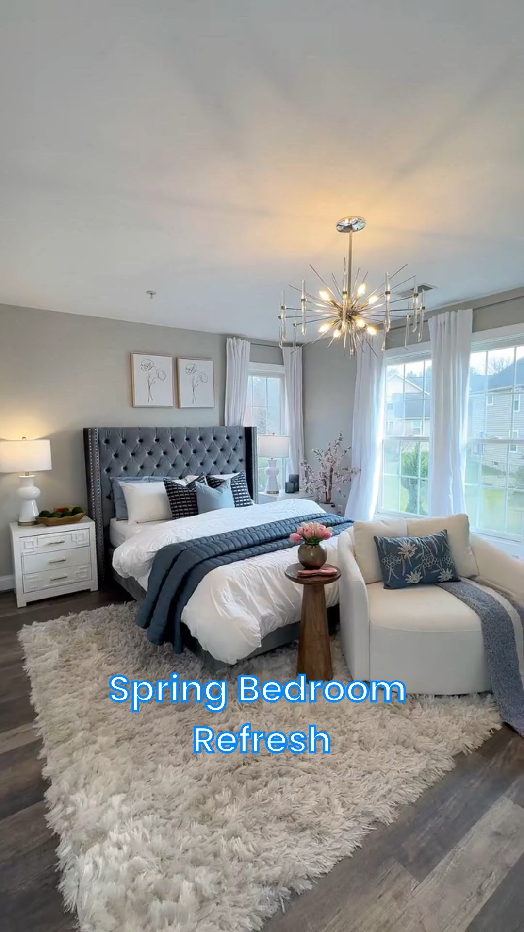 Spring bedroom refresh 🌷💙

#LTKHome #LTKSaleAlert