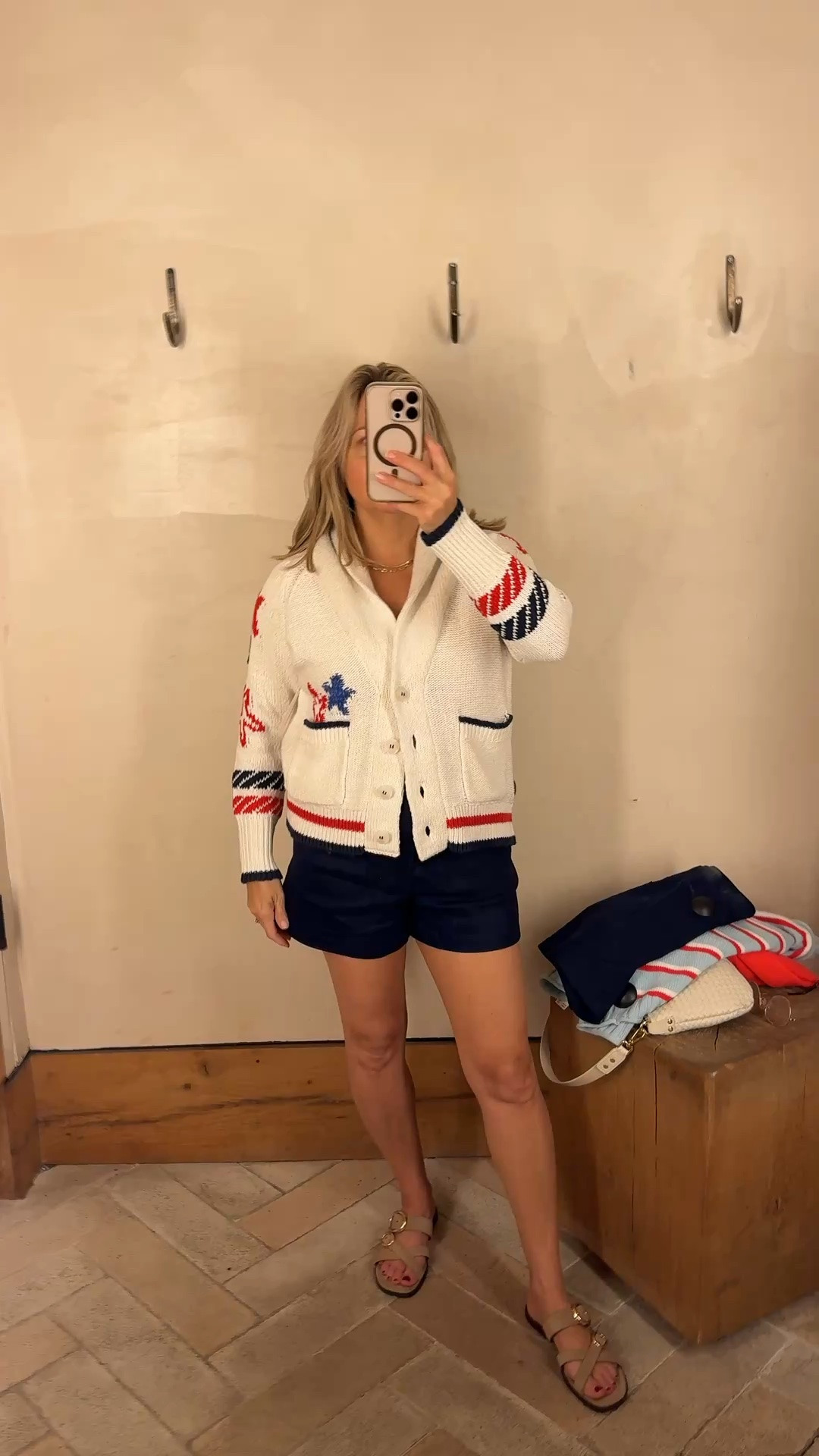 This is an adorable cardigan. It’s on the pricey side, but will make a great statement piece that gets attention wherever you go.