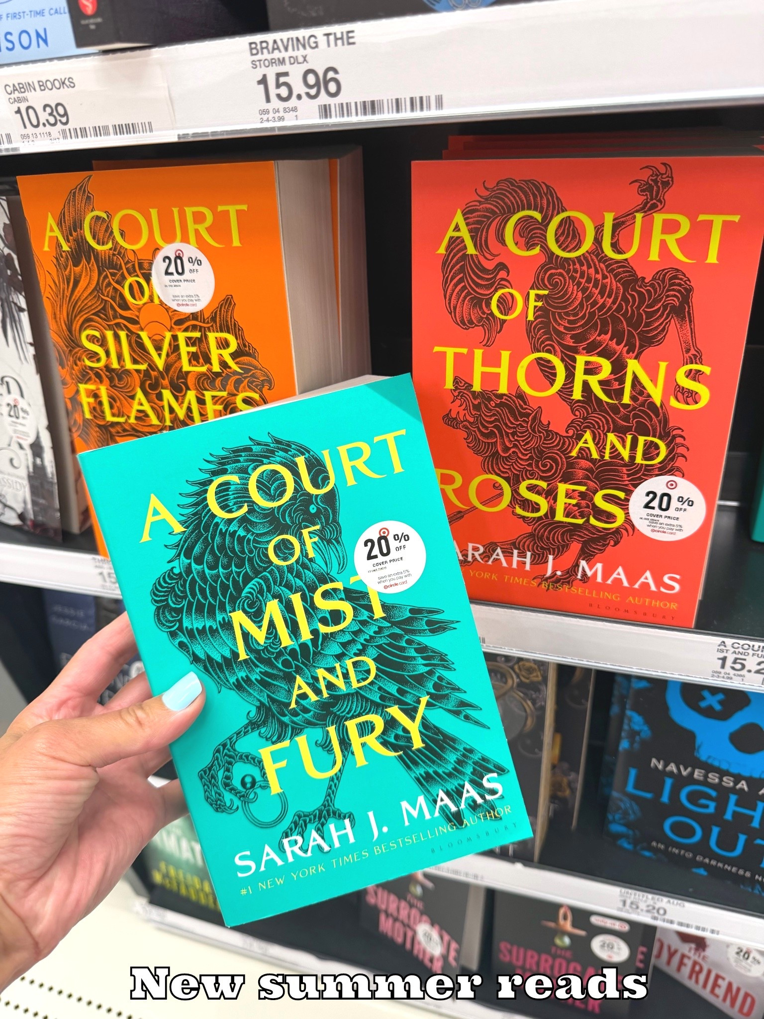 A Court of Silver Flames, A Court of Thorns and Roses, & Mist and Fury Books by Sarah Haas #targetstyle #summerbooks #booklovers #targetdeals 
#target

#LTKmomlife #LTKTravel