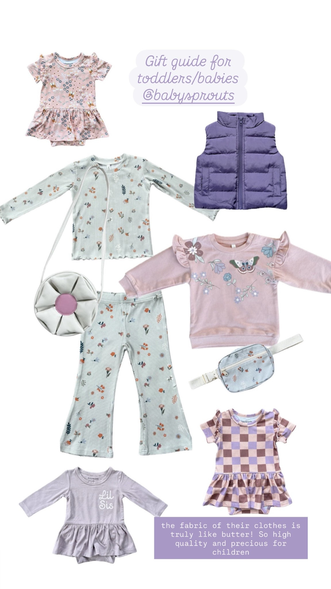 GET 30% off with my code! f25bfs-ltk
So many stunning pieces from BabySprouts that would make for a premium Christmas gift for a little one! 

Gift guide holidays Christmas kids shopping baby shower baby gift babysprouts 

#LTKHoliday #LTKBaby #LTKGiftGuide