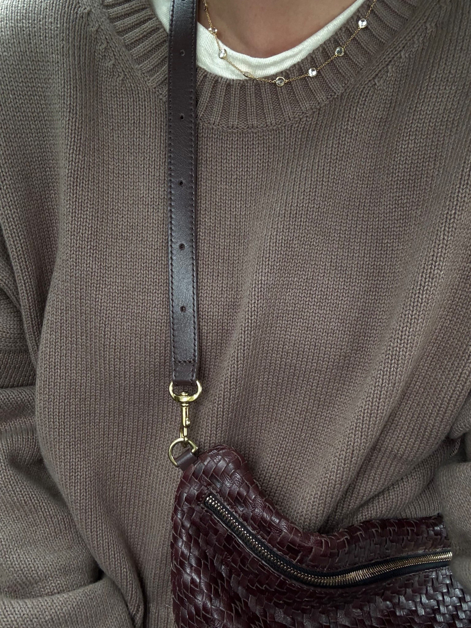 Another cold and rainy day! My new Quince boyfriend sweaters saving the day.  Love this new color (I’m wearing “cafe au lait”). Under $40 🤯

#LTKSeasonal #LTKFindsUnder50 #LTKStyleTip