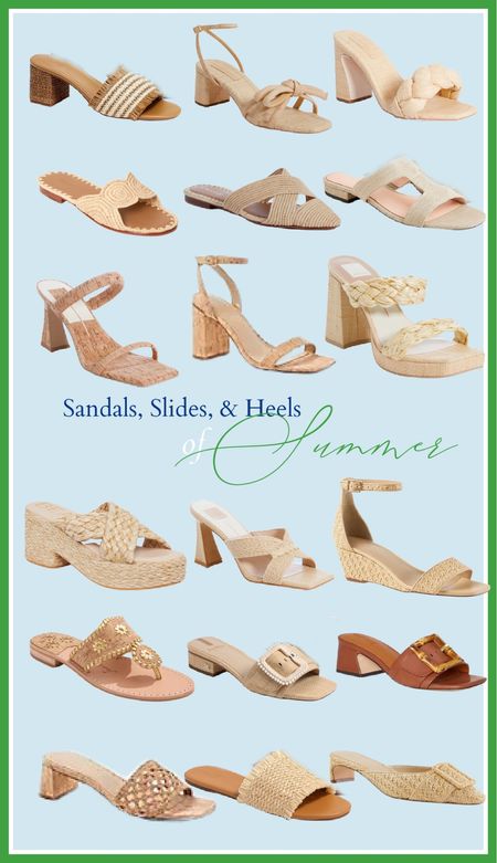 Spring & Summer Shoe Shopping?? I got you covered 🙌🏻🙌🏻🙌🏻

#raffiasandals #springshoes #summershoes #sandals #corkheels #blockheels #raffiaflats #anntaylor #tuckernuck #jcrew #jcrewfactory #jmclaughlin #jackrodgers #talbots #samedelman

#LTKFind #LTKshoecrush #LTKSeasonal