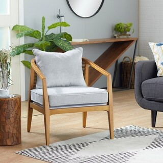 Brown Wood Contemporary Accent Chair 29 x 25 x 26 | Bed Bath & Beyond
