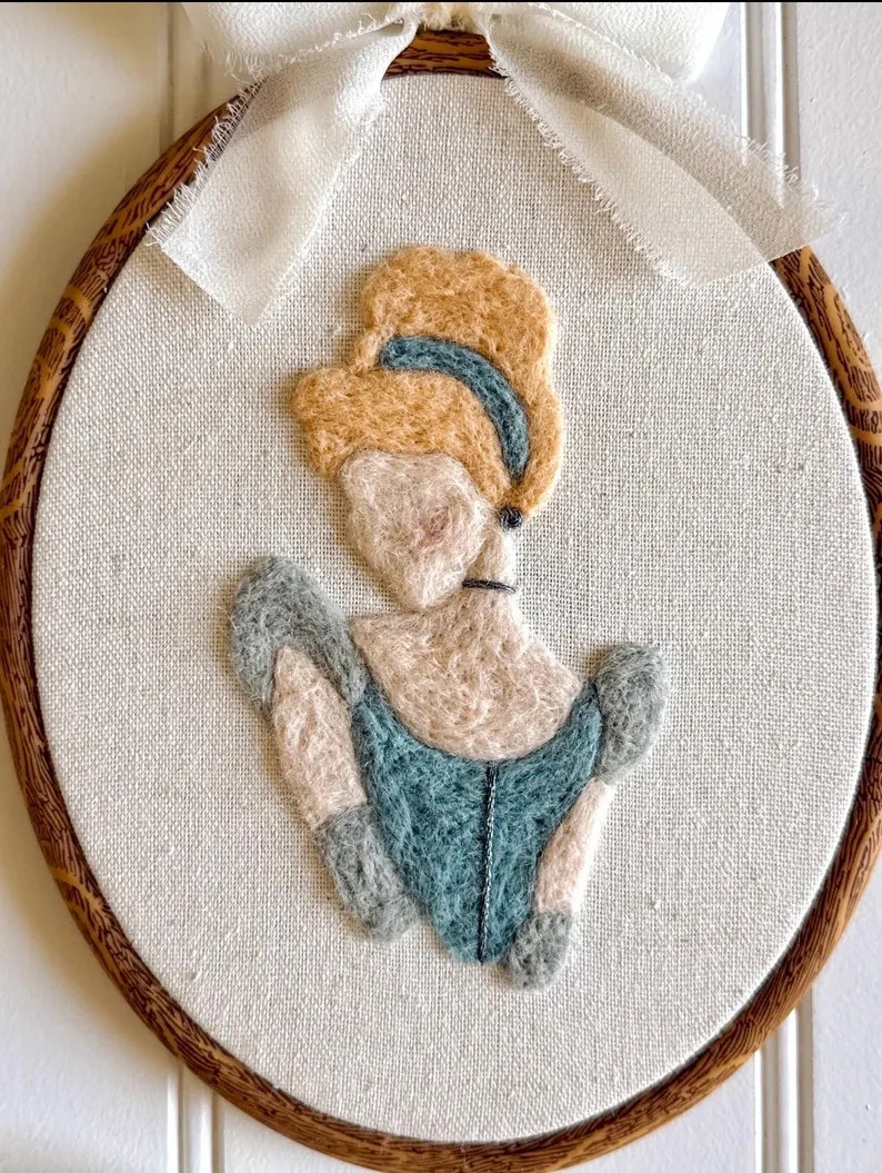 Princess Nursery Decor Set of 3, Cinderella, Snow White & Belle Inspired Wall Art, Personalized F... | Etsy (Global)