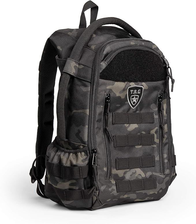 TBG - Daypack Mini - Tactical Diaper Bag Backpack - Small - for Women & Kids (Black Camo) | Amazon (US)