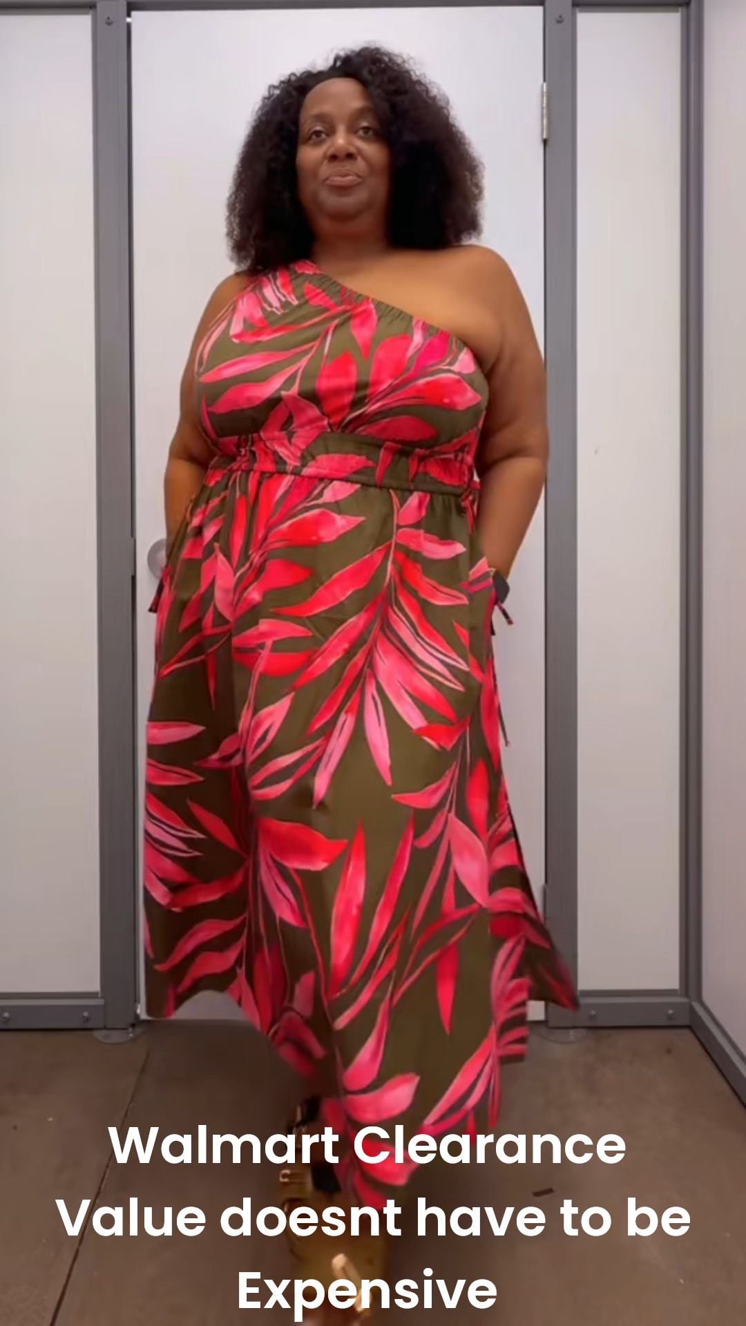 One Shoulder Walmart Time & Tru Dress. They have two other prints and they’re on clearance as of today. I don’t know what tomorrow holds. #walmart #walmartpartner #backtoschool

#LTKPlusSize #LTKSeasonal #LTKOver40