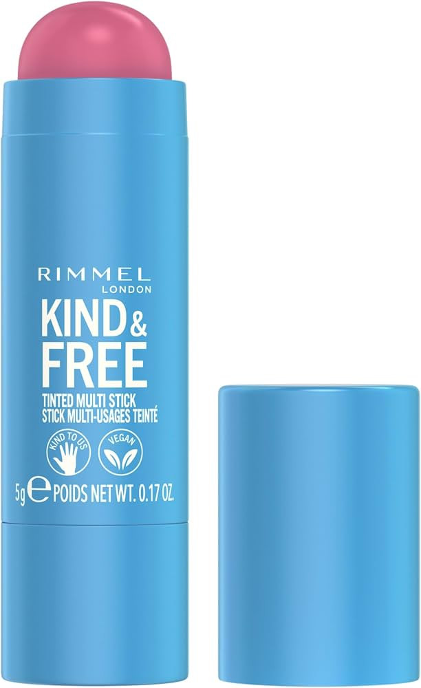 Rimmel Kind & Free Multi-Stick, For Cheeks and Lips, Hydrating, Buildable Color, Vegan Formula, C... | Amazon (CA)
