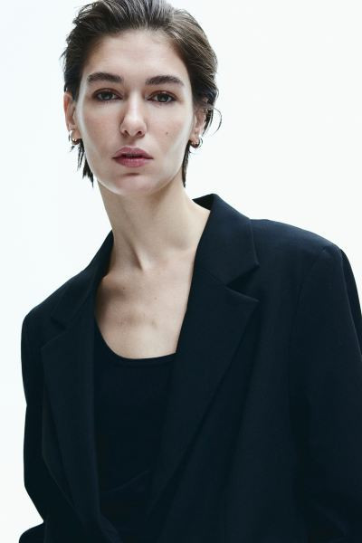 Single-breasted Blazer - Black - Ladies | H&M US | H&M (US + CA)