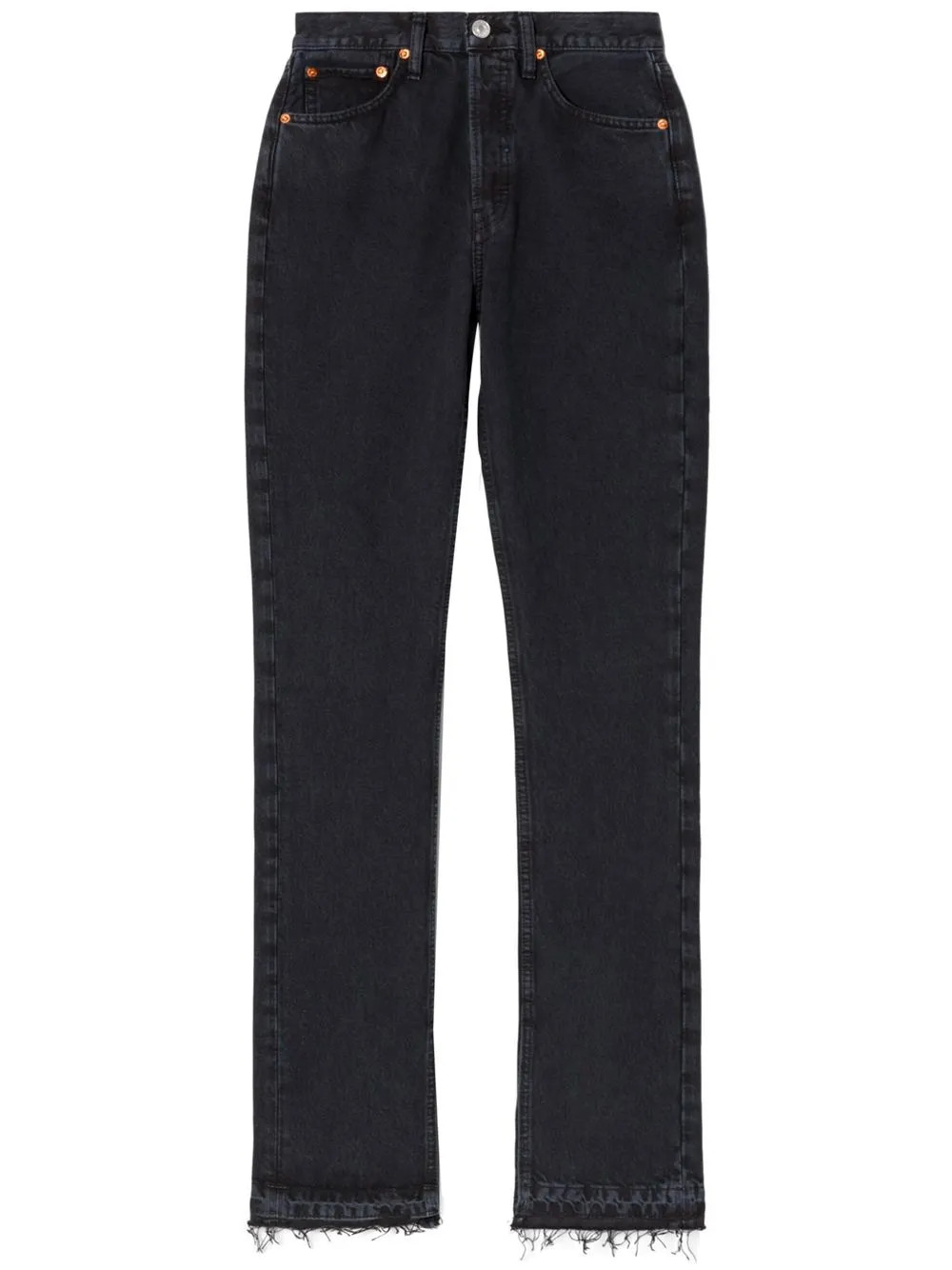 RE/DONE skinny-cut Boot Trousers - Farfetch | Farfetch Global