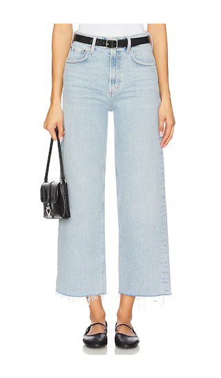 AGOLDE Ren High Rise Wide Leg in Blue. - size 25 | Revolve Clothing (Global)