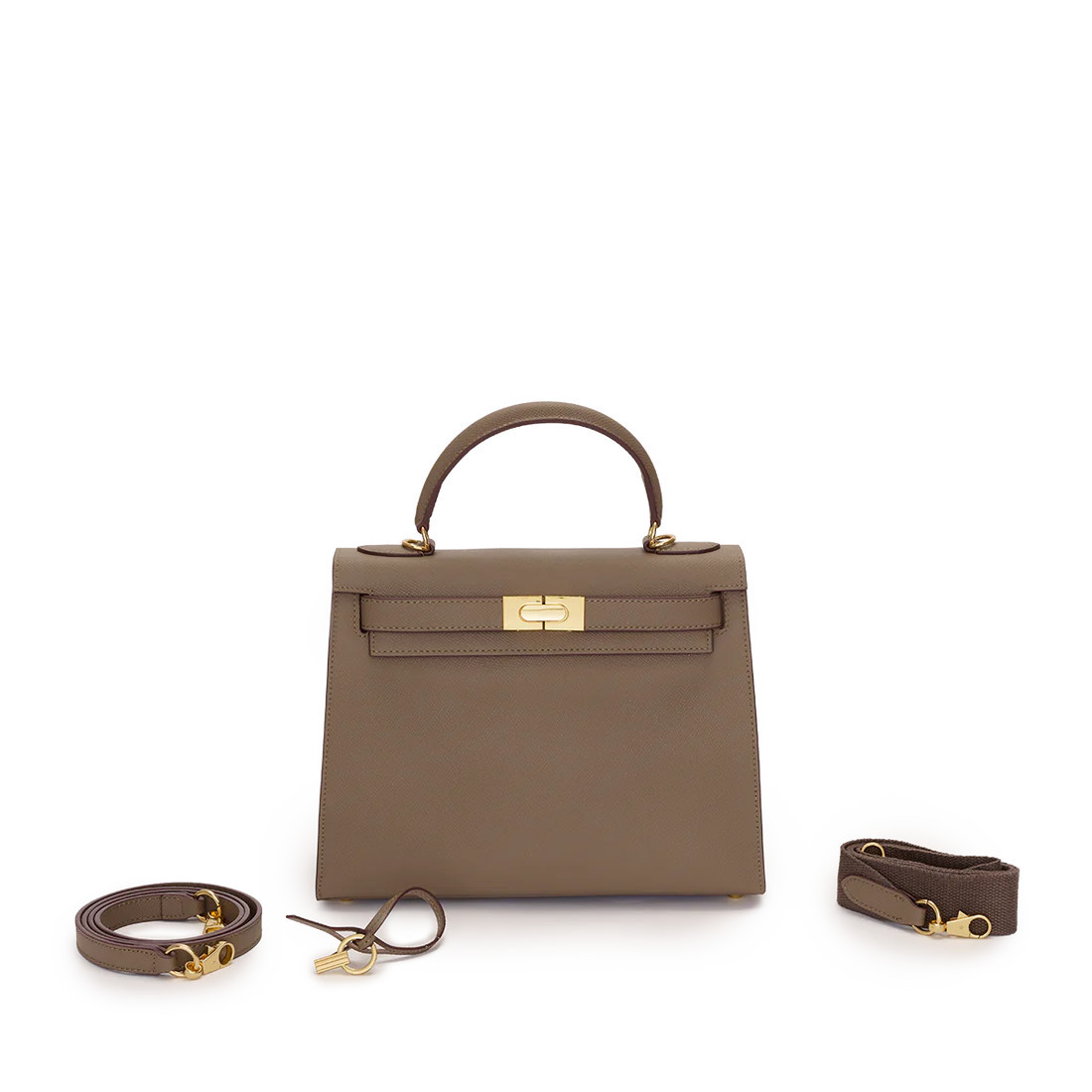Pre Order Supersize Evie Leather Bag Mocha | Lily and Bean