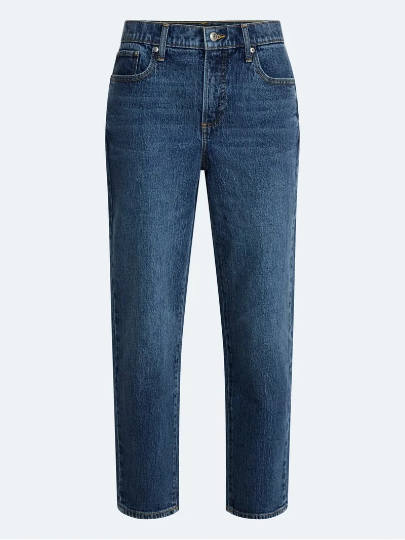 Free Assembly Women's and Women's Plus Mid Rise Ankle Slim Jeans, Sizes 0-28W | Walmart (US)