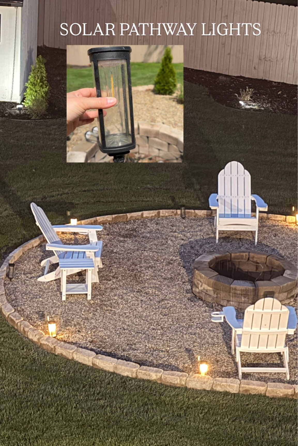 these are minimal looking but give off a lot
of glow. solar lights 

#LTKSeasonal #LTKHome #LTKSaleAlert