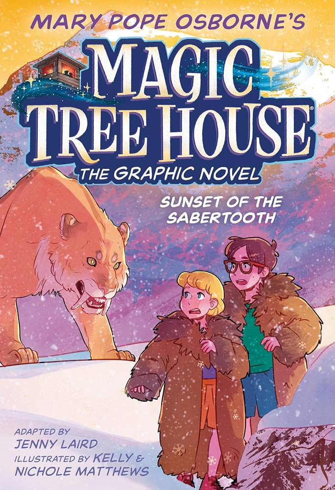 Sunset of the Sabertooth Graphic Novel (Magic Tree House Graphic Novels) | Amazon (US)
