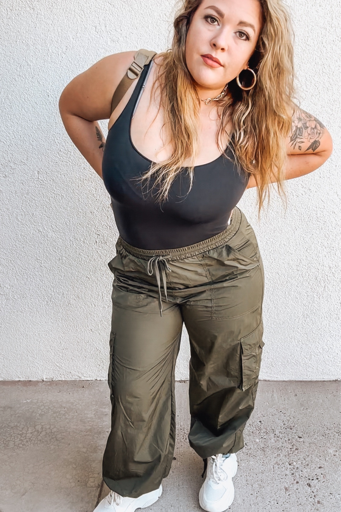 These Hollister cargo joggers are incredible

#LTKcurves