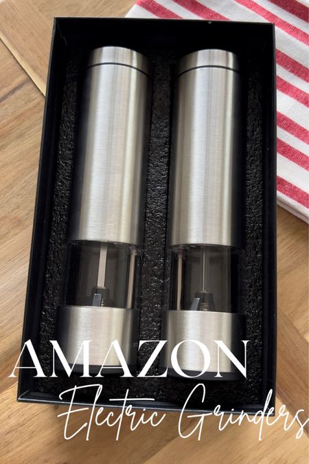 Amazon gifts. Amazon gift guide amazon must have amazon salt and pepper grinder Amazon gadget must have  

#LTKhome #LTKstyletip #LTKHoliday