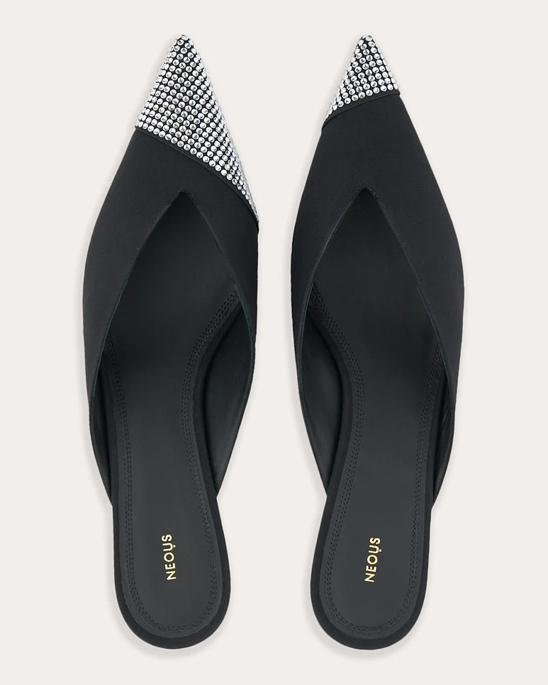 Macondo Crepe Crystal Mule | Olivela