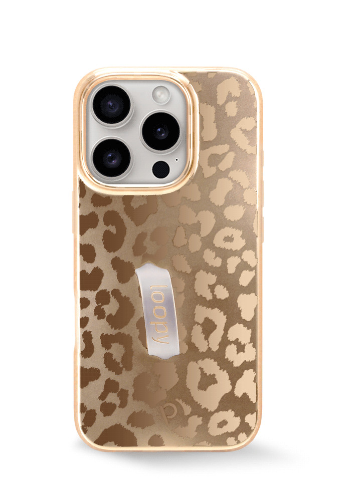 Loopy Cases - Gold Leopard | Loopy Cases
