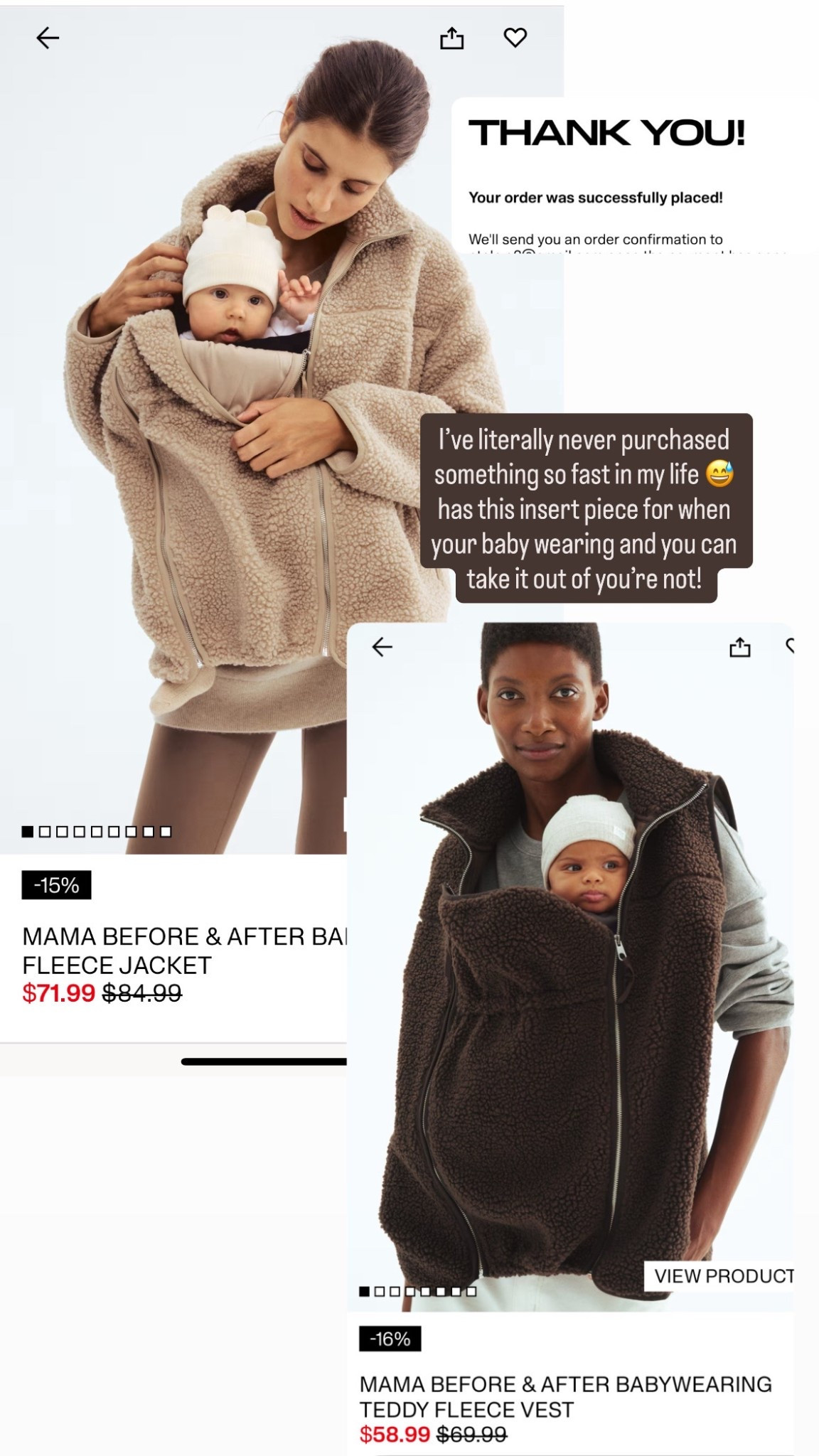 A baby wearing vest and jacket with removable insert! I ordered size large. On sale today too!

#LTKBaby #LTKBump #LTKFamily