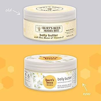 Burt's Bees Mama Belly Butter with Shea Butter and Vitamin E, 99.0% Natural Origin, 6.5 Ounces | Amazon (US)