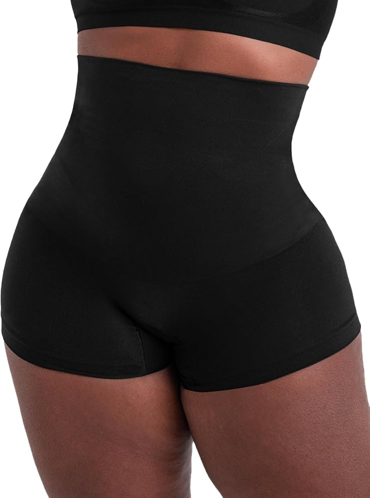 SHAPERMINT Shapewear Shorts - High Compression Shapewear for Women Tummy Control - Boy Shorts for... | Amazon (US)