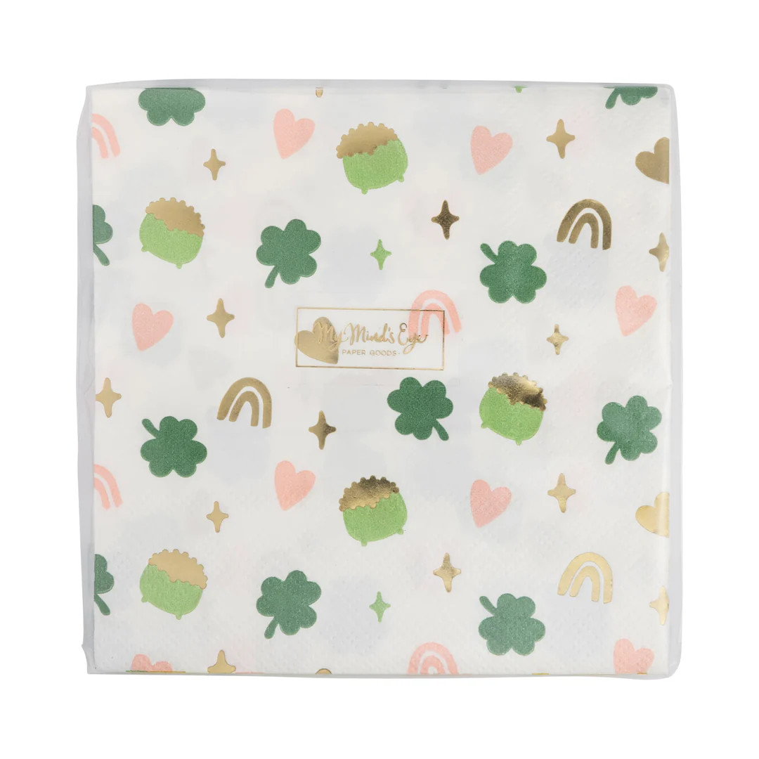 Lucky Charm Cocktail Napkin | My Mind's Eye