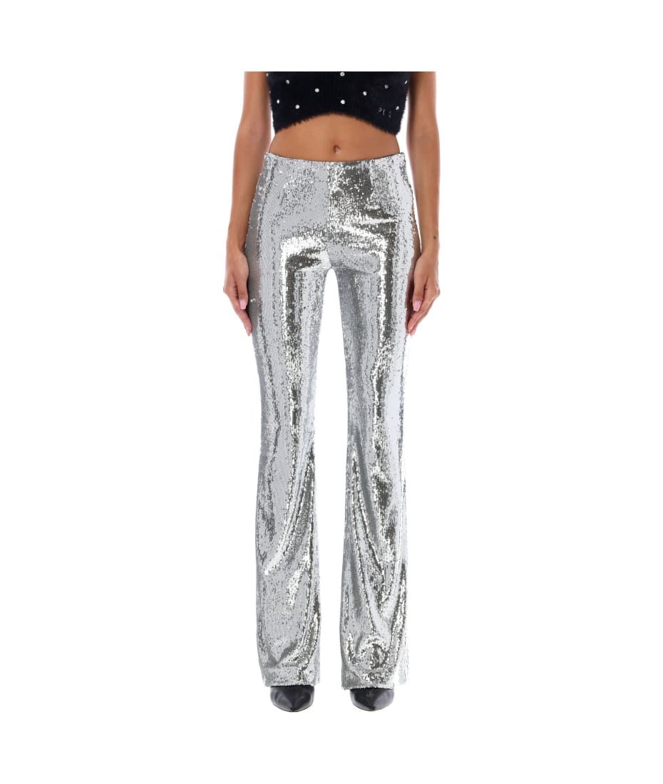 Sequin Flare Trousers | Italist.com US