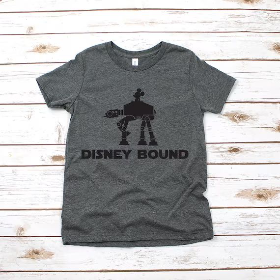 Star Wars Disney Bound Mickey Mouse Youth T Shirt - Disney Kids T Shirts - Family Star Wars Match... | Etsy (US)