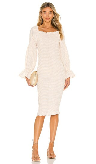 Courtney Dress in Cream | Revolve Clothing (Global)