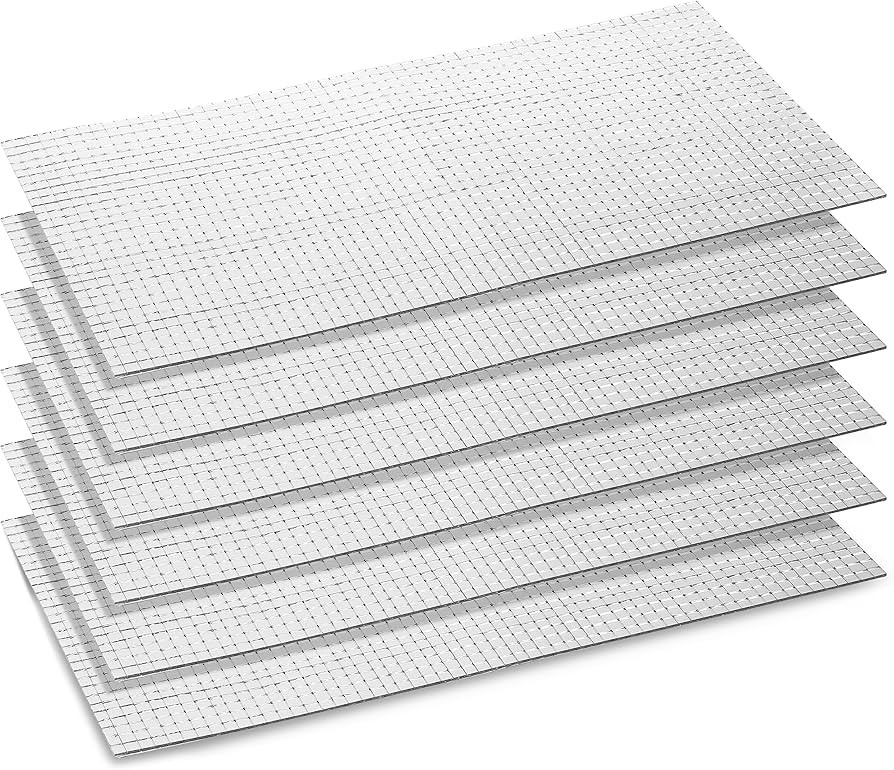 PP OPOUNT 10800 PCS Disco Tiles, 5 x 5 mm Self-Adhesive Glass Mirror Tiles for Craft Decoration, ... | Amazon (US)