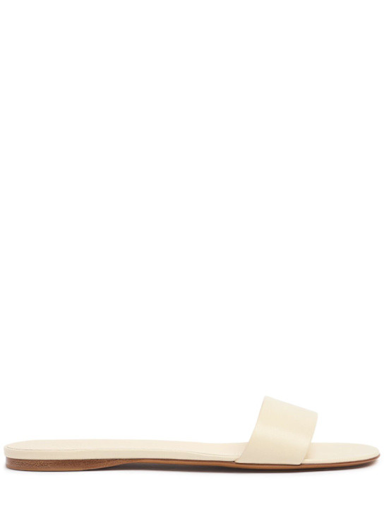 Combo leather slides | Luisaviaroma