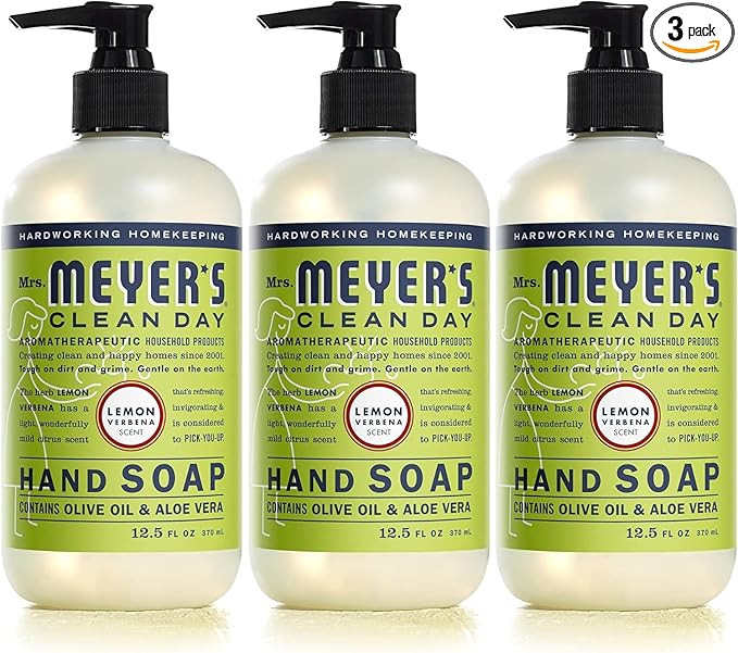 MRS. MEYER'S CLEAN DAY Liquid Hand Soap, Cruelty-Free, and Biodegradable Hand Wash Made with Esse... | Amazon (US)