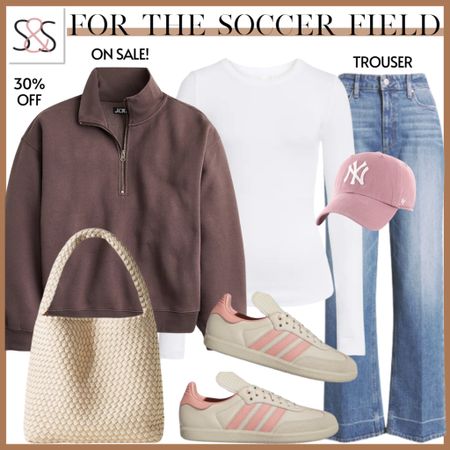 You know I love a great fleece and this one from j crew is so soft. Trouser jeans bring any outfit together, and adidas sneakers give casual vibes if you’re looking for workwear. This is a pre spring fav!

#LTKover40 #LTKfindsunder100 #LTKworkwear