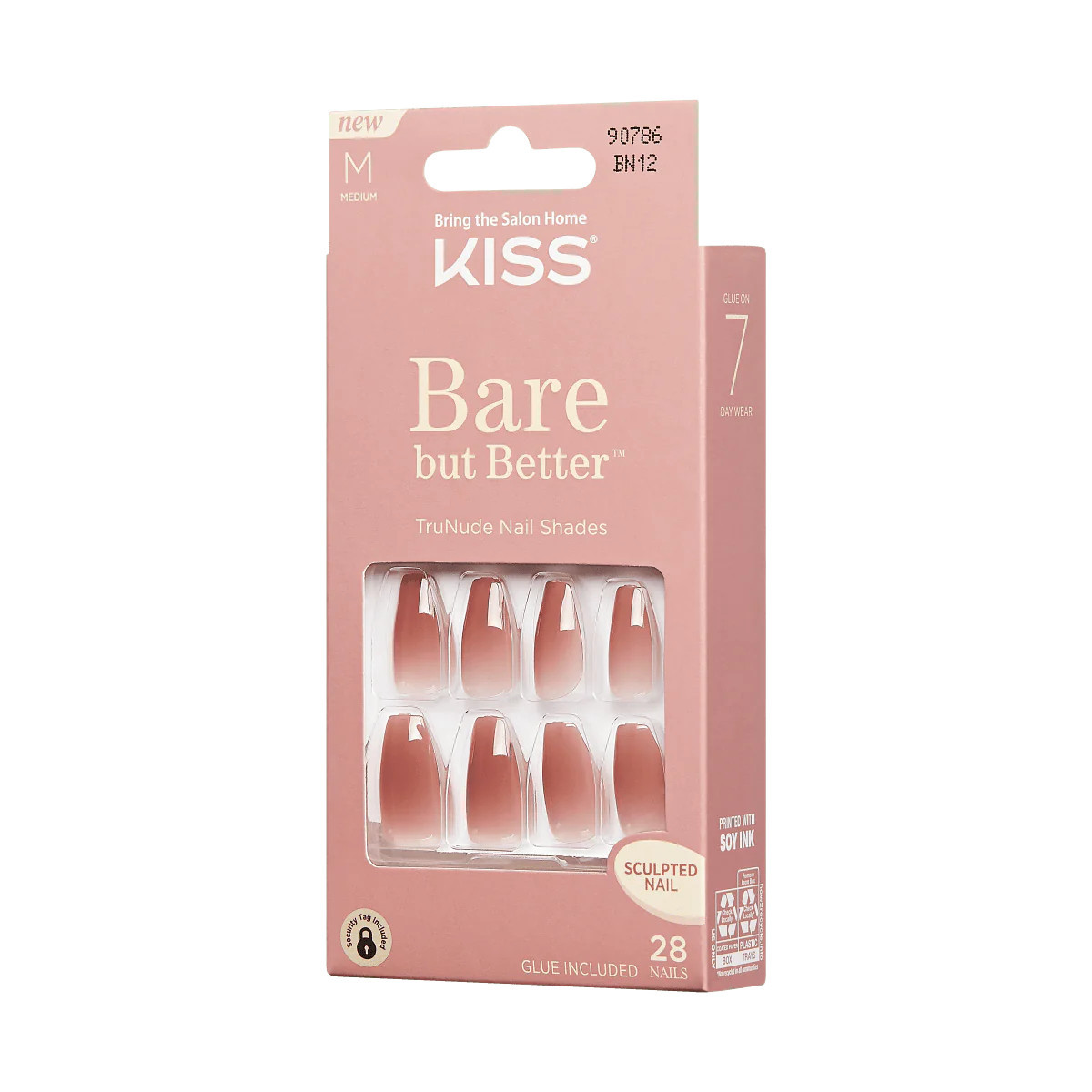 KISS Bare-But-Better Nails - Nude Lipstick | KISS, imPRESS, JOAH